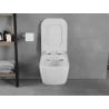 Mexen Elis WC mísa Rimless s pomalu klesající deskou slim, duroplast, bílý lesk - 30910700