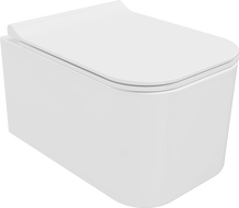 Mexen Elis WC mísa Rimless s pomalu klesající deskou slim, duroplast, bílý lesk - 30910700