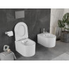 Mexen Sofia závěsná WC mísa Rimless, bílá lesk - 3354XX00