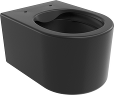 Mexen Sofia WC mísa Rimless, černá mat - 3354XX85