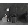 Mexen Sofia miska wc Rimless, černá mat - 3354XX85