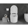 Mexen Sofia WC mísa Rimless s pomalu padajícím prkénkem slim, duroplast, bílý lesk - 30540100
