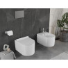Mexen Sofia WC mísa Rimless s pomalu padajícím prkénkem slim, duroplast, bílý lesk - 30540100