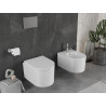 Mexen Sofia WC mísa Rimless s pomalu klesajícím tvrdým sedátkem, duroplast, bílý lesk - 30540200