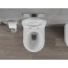 Mexen Rico WC mísa Rimless s pomalu klesající deskou slim, duroplast, bílý lesk - 30720500