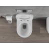 Mexen Rico WC mísa Rimless se zpomalovacím prkénkem slim, duroplast, bílý lesk - 30720300
