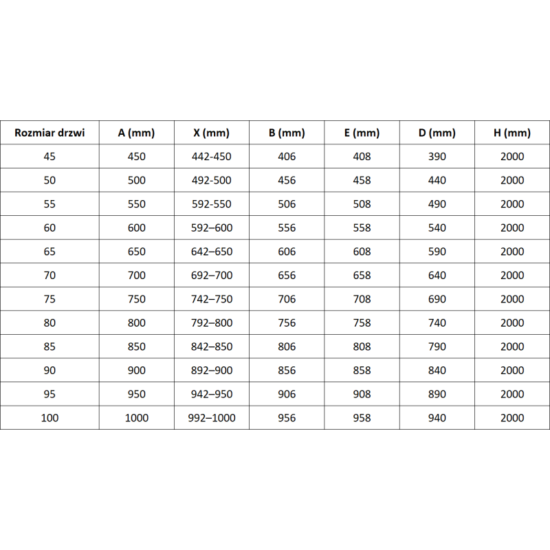 Mexen Lunar-B jednokřídlé sprchové dveře levé 90 cm, průhledné, chrom - 832-090-000-01-00-L