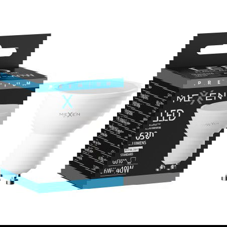 Mexen Nova LED žárovka GU10, 6W, Neutrální - 4000K, 630 lm - L107-GU10-0640-01