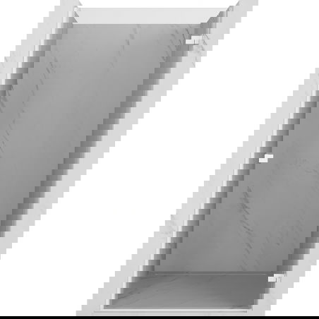 Mexen Lunar-B sprchové dveře otvíravé pravé 55 cm, transparentní, bílé - 832-055-000-20-00-P