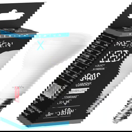 Mexen Nova LED žárovka E14, R50, 8W, Neutrální - 4000K, 840 lm - L103-E14-0840-01
