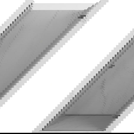 Mexen Lunar-B sprchové dveře otevírací pravé 45 cm, průhledné, gun metal - 832-045-000-95-00-P