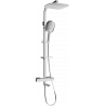Mexen CQ22 sada vanovo-sprchová s dešťovou a termostatickou baterií, chrom - 779102295-00