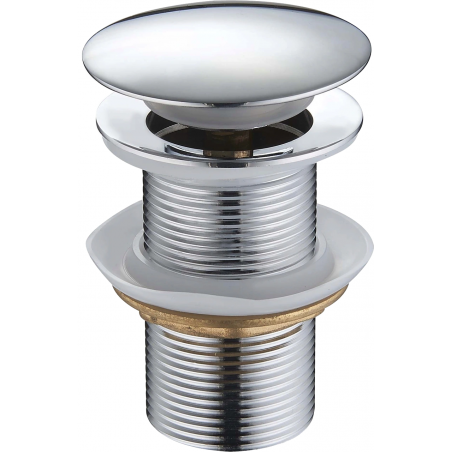 Mexen výpusť klik-klak kulatý, chrom - 79910-00