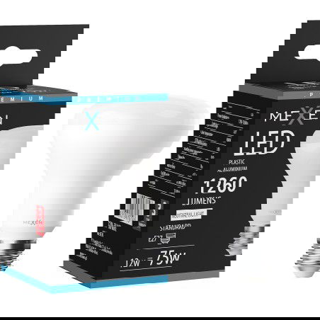 Mexen Nova LED žárovka E27, R80, 12W, Neutrální - 4000K, 1260 lm - L105-E27-1230-01 - L105-E27-1240-01