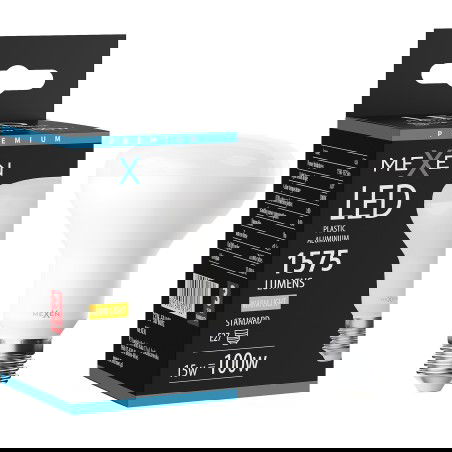Mexen Nova Žárovka LED E27, R80, 15W, Teplá - 3000K, 1575 lm - L105-E27-1530-01
