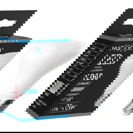 Mexen Nova LED žárovka E27, R80, 12W, Studená - 6500K, 1260 lm - L105-E27-1265-01