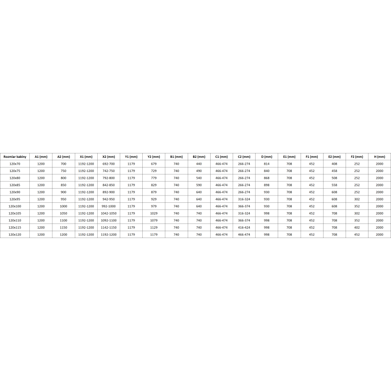 Mexen Lunar L Duo sprchová kabina otočná pravá 120 x 80 cm, transparentní, zlatá kartáčovaná - 834L-120P-080L-55-00