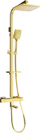 Mexen CQ62 sada vanových a sprchových s dešťovou a termostatickou baterií, zlatý - 779106295-50