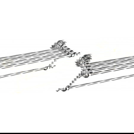 Mexen Estela polička na ručník, chrom - 7011520-00