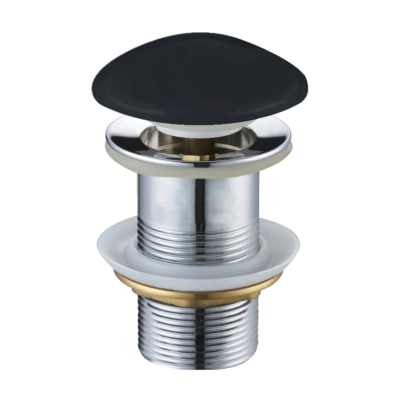 Mexen výpust klik-klak kulatá, černý keramický mat - 79910-85