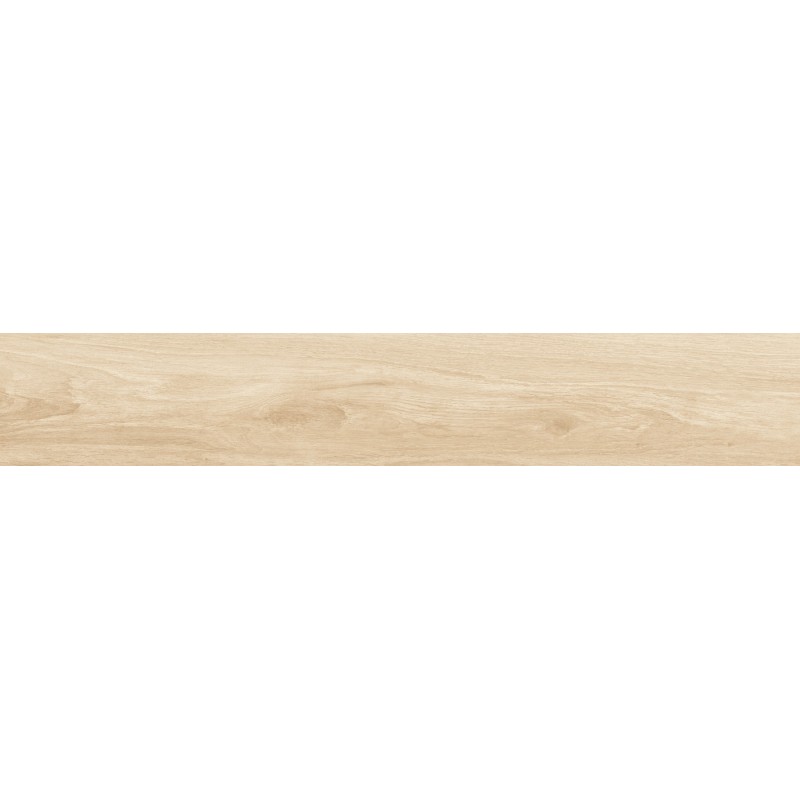 Mexen Meranti Avorio glazed rectified stoneware G1, wood-like floor-wall tile 120 x 20 cm, matte - TL609-120-020-00