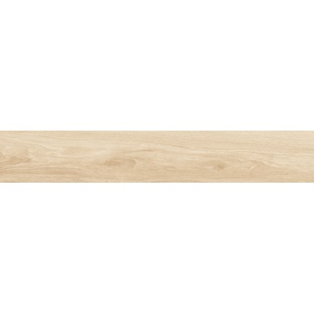 Mexen Meranti Avorio glazed rectified stoneware G1, wood-like floor-wall tile 120 x 20 cm, matte - TL609-120-020-00