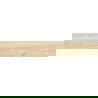 Mexen Meranti Avorio glazed rectified stoneware G1, wood-like floor-wall tile 120 x 20 cm, matte - TL609-120-020-00