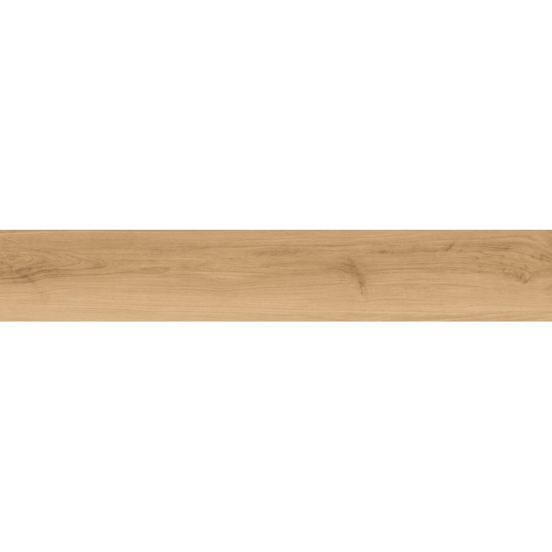 Mexen Meranti Miele glazovaný rektifikovaný gres G1, dřevěný podlahový a nástěnný obklad 120 x 20 cm, matný