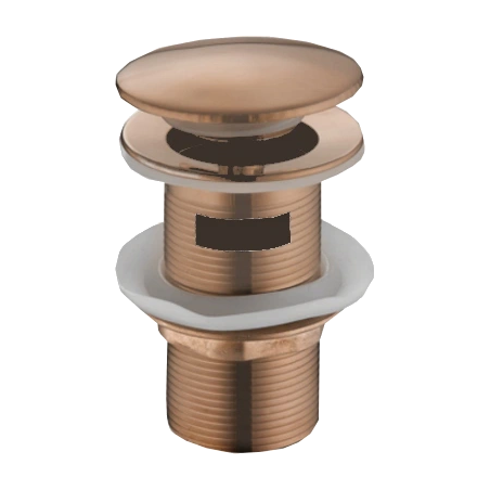 Mexen klik-klak kulatý s přepadem, růžové zlato - 79920-60