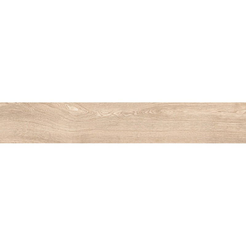 Mexen Hirera Béžová glazovaná rektifikovaná dlažba G1, dlažba připomínající dřevo pro podlahy a stěny 120 x 20 cm,