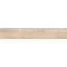 Mexen Hirera Béžová glazovaná rektifikovaná dlažba G1, dlažba připomínající dřevo pro podlahy a stěny 120 x 20 cm,