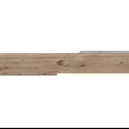 Mexen Cristopher Hnědý glazovaný rektifikovaný gres G1, dlaždice napodobující dřevo pro podlahy a stěny 120 x 20 cm,