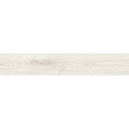 Mexen Wood Ville Bianco glazovaný porcelán rekt. G1, dlažba a obklad imitace dřeva 120 x 20 cm, carving - TL613-120-020-01
