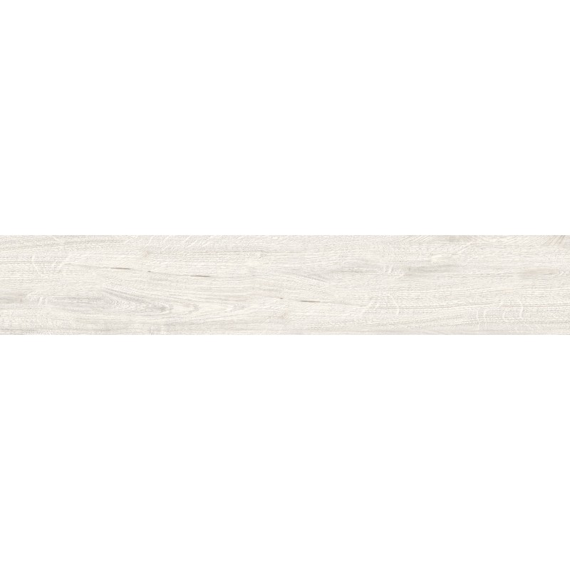Mexen Wood Ville Bianco glazovaný porcelán rekt. G1, dlažba a obklad imitace dřeva 120 x 20 cm, carving - TL613-120-020-01