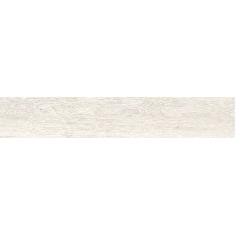 Mexen Wood Ville Bianco glazovaný porcelán rekt. G1, dlažba a obklad imitace dřeva 120 x 20 cm, carving - TL613-120-020-01