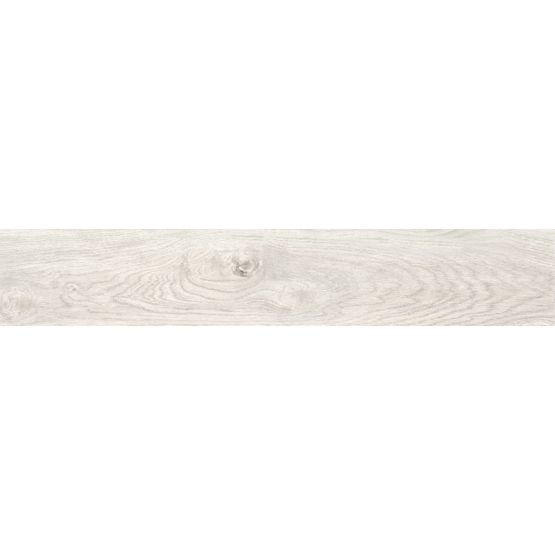 Mexen Wood Ville Bianco glazovaný porcelán rekt. G1, dlažba a obklad imitace dřeva 120 x 20 cm, carving - TL613-120-020-01