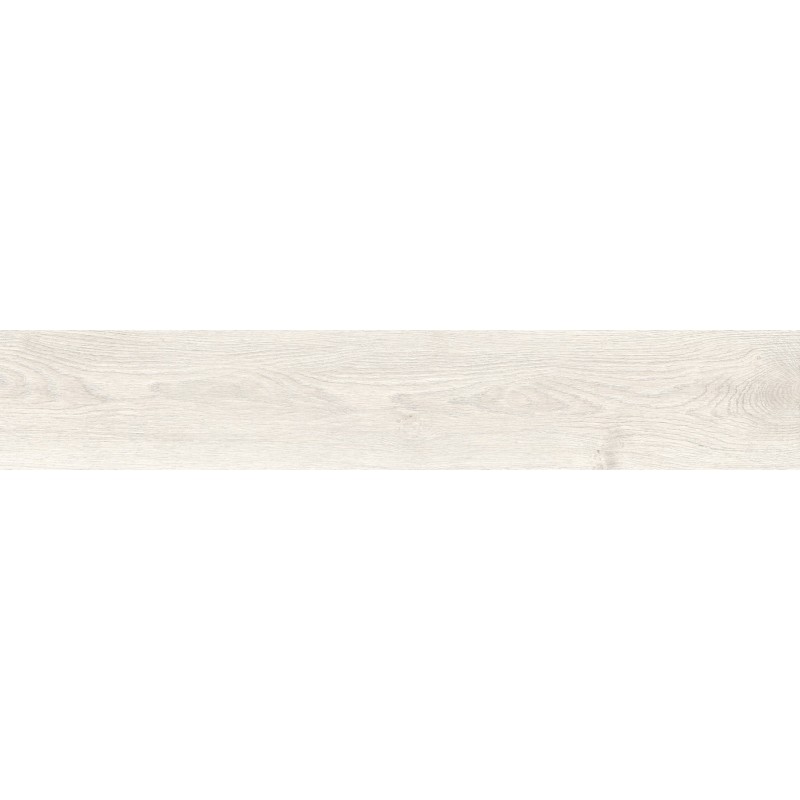 Mexen Wood Ville Bianco glazovaný porcelán rekt. G1, dlažba a obklad imitace dřeva 120 x 20 cm, carving - TL613-120-020-01