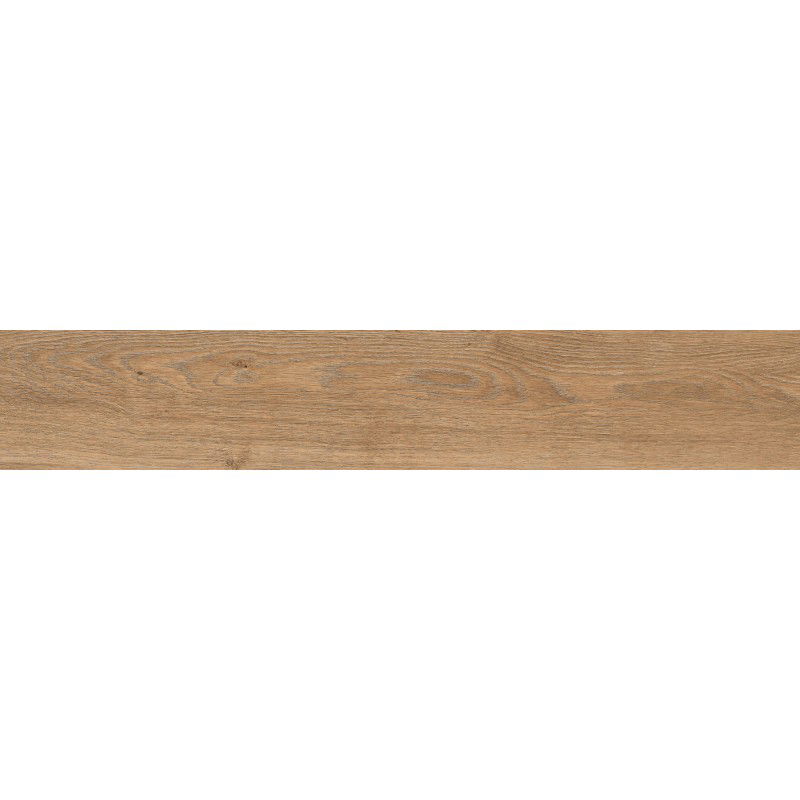 Mexen Wood Ville Hnědý glazovaný rekt. G1, dlaždice imitace dřeva na podlahu a stěnu 120 x 20 cm, řezbářství