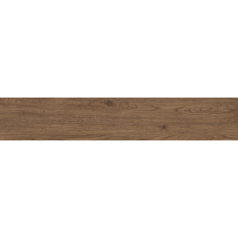 Mexen Savana Hnědý glazovaný rektifikovaný gres G1, dlaždice napodobující dřevo pro podlahy a stěny 120 x 20 cm,