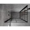 Mexen Mist-B Duo sprchový kout 70 x 90 cm, černá mřížka, černý - 8A2-070L-090P-70-77