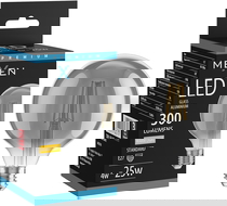 Mexen Vintis LED filamentová žárovka E27, G95, 4W, Teplá - 2700K, 300 lm, kouřová - L157-E27-0427-70