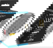 Mexen Vintis Žárovka filament LED E27, G125, 6W, Teplá - 2700K, 510 lm, kouřová - L158-E27-0627-70