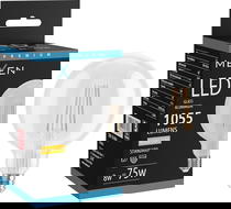 Mexen Vintis LED žárovka s vláknem E27, G125, 8W, Teplá - 2700K, 1055 lm, čirá - L158-E27-0827-00