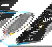 Mexen Vintis LED žárovka filament E27, G125, 8W, Teplá - 2700K, 680 lm, kouřová - L158-E27-0827-70