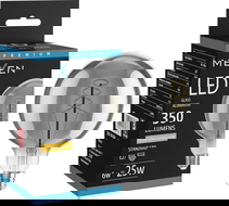 Mexen Vintis Žárovka filament spirála LED E27, G125, 6W, Teplá - 2200K, 350 lm, kouřová - L168-E27-0622-70