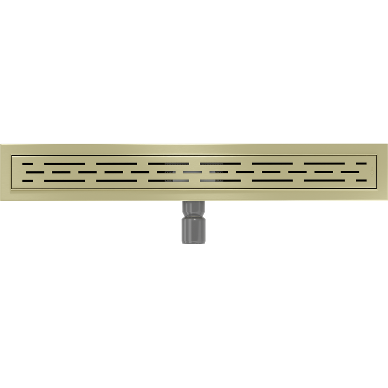 Mexen Flat M01 liniový odtok 70 cm, zlatý kartáčovaný - 1A20070-15