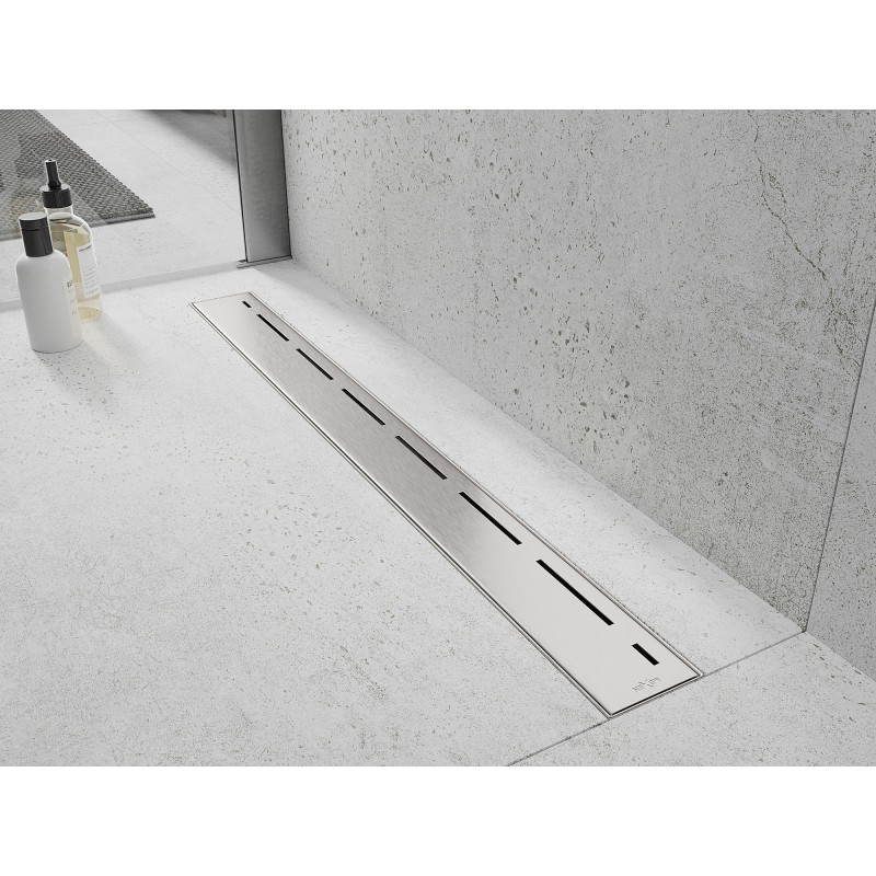 Mexen Flat 360° M03 otočný lineární odtok 100 cm, inox - 1022100-40
