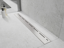 Mexen Flat 360° M03 otočný liniový odtok 60 cm, inox - 1022060-40
