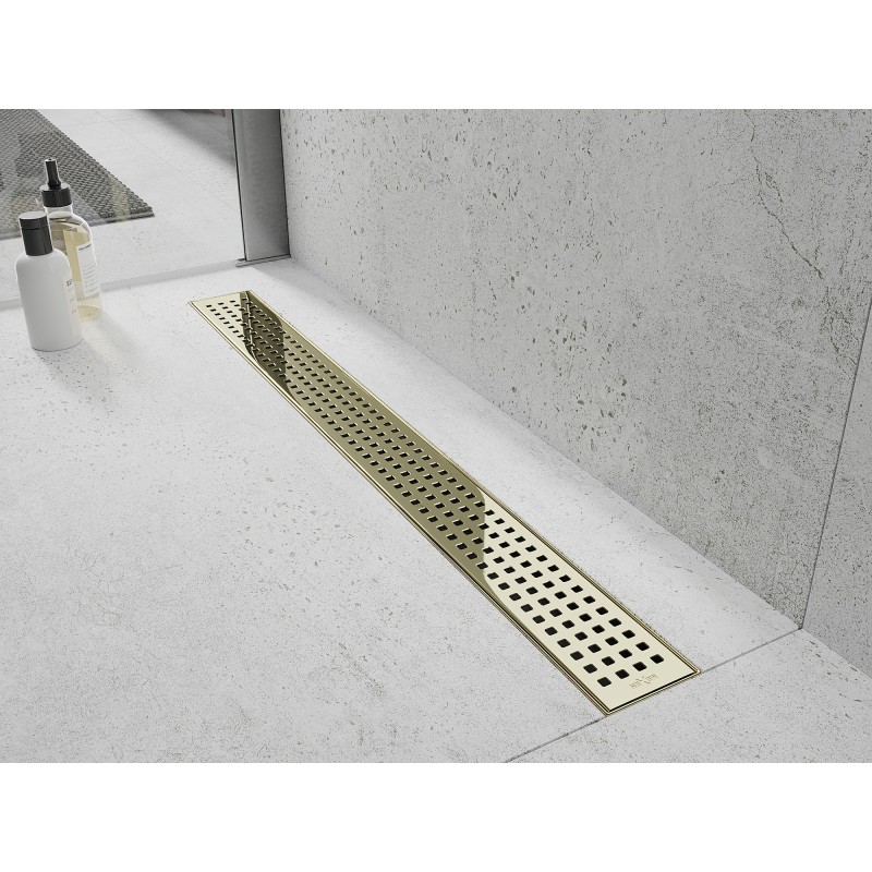Mexen Flat M08 kryt pro liniový odtok 60 cm, zlatý - 1525060