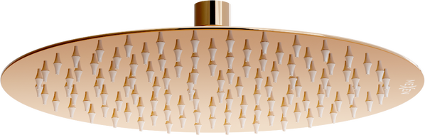 Mexen Slim sprchová hlavice 25 cm, růžové zlato - 79225-60